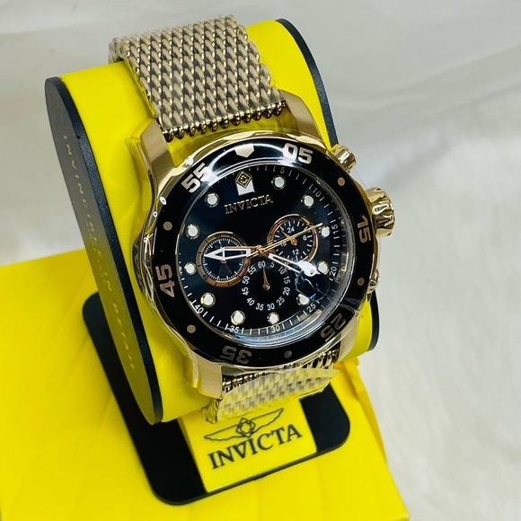 Invicta Other - New Invicta Pro Diver Men”s Watch 48mm, Gold